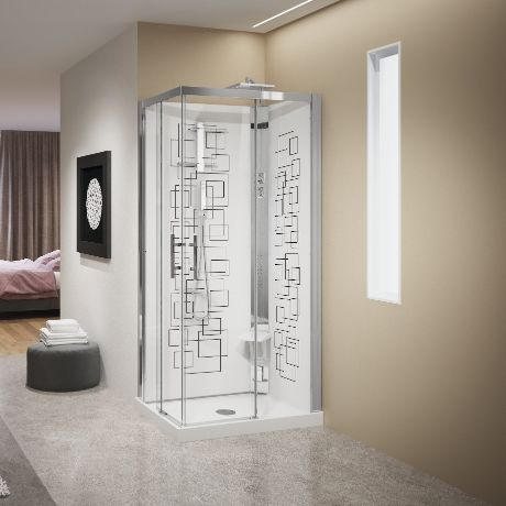 Cabines multifuncionais - Crystal A90X70